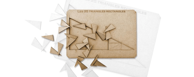 Les 25 triangles rectangles
